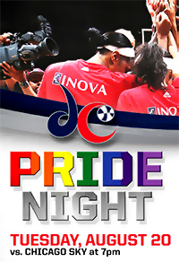 DC Pride Night Tuesday August 20