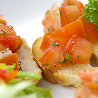 Photo of bruschetta