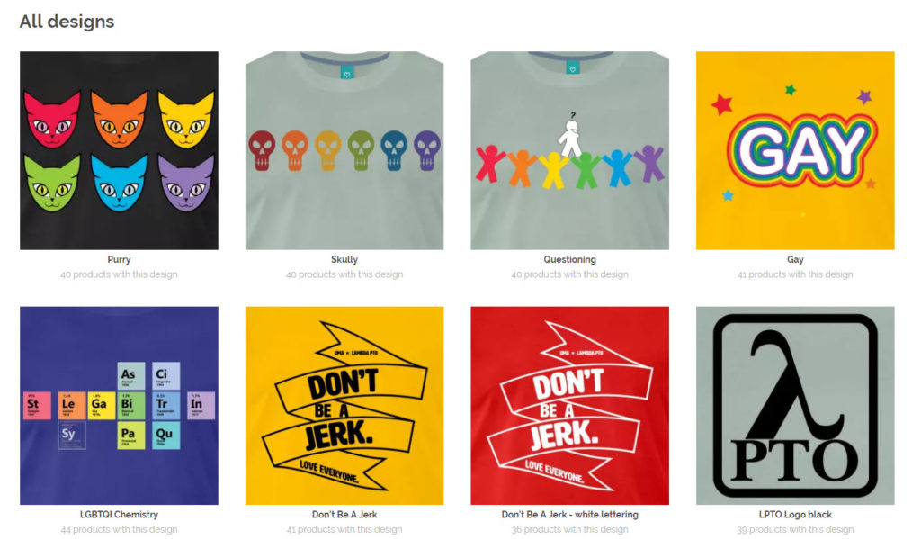 Designs on Lambda PTO shop